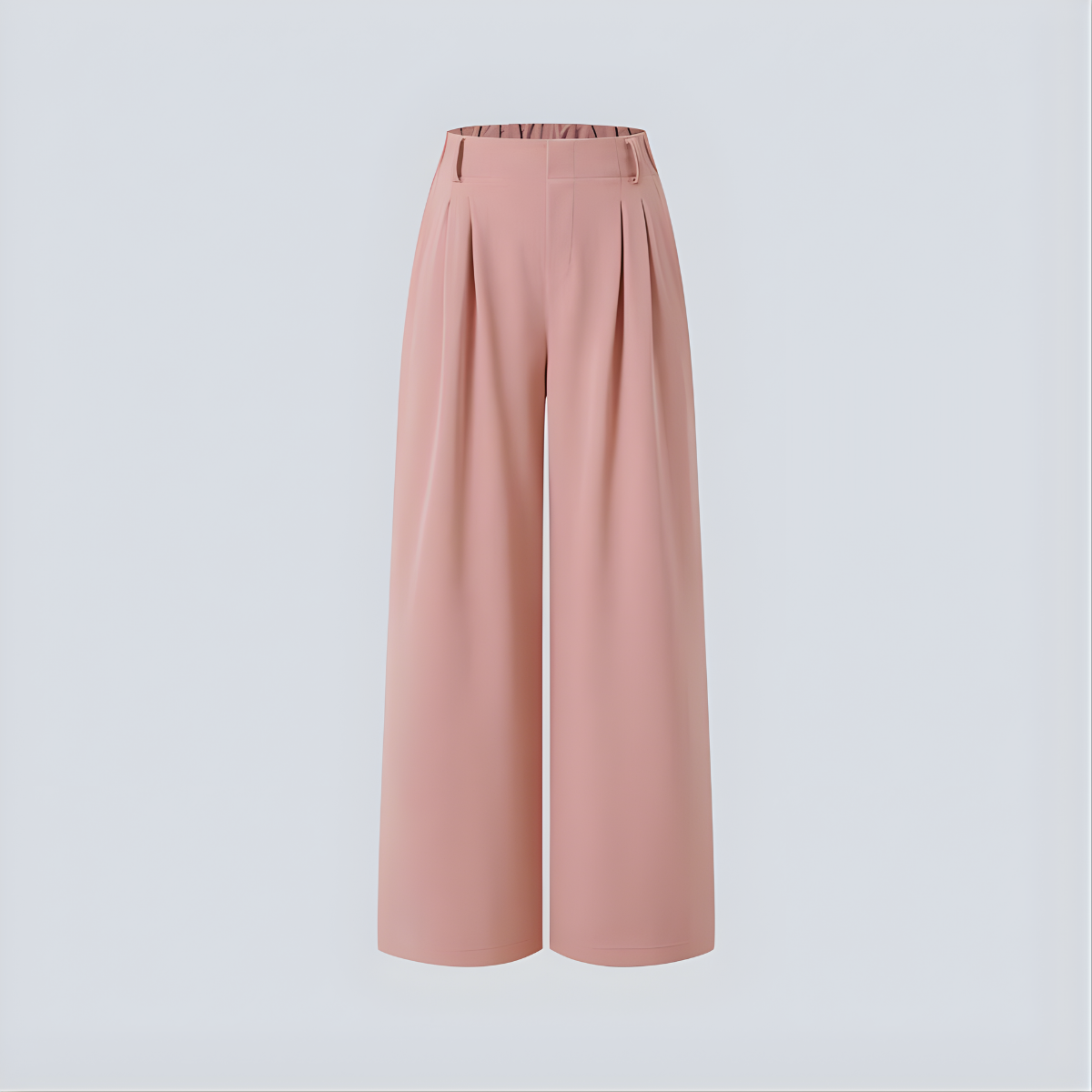 Veloura™ – Lockere Waffel-Hose mit hohem Bund