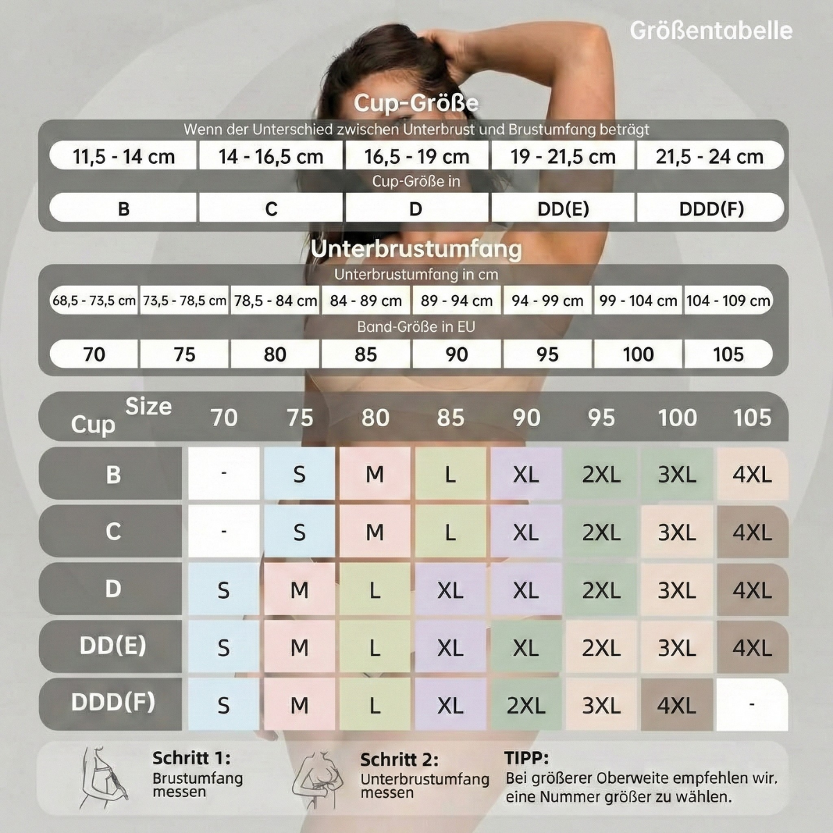 ComfortLift™ – Bügelloser Stütz-BH