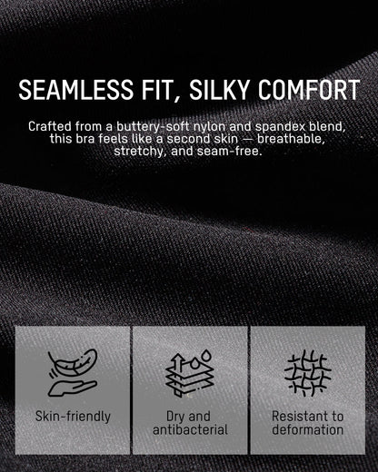 Lifting Wire-Free Antibacterial Jelly Bra