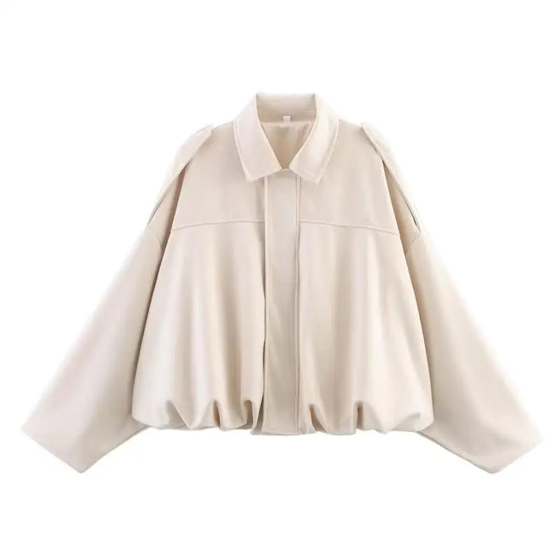 Weichlux™ – Oversize Wildlederjacke
