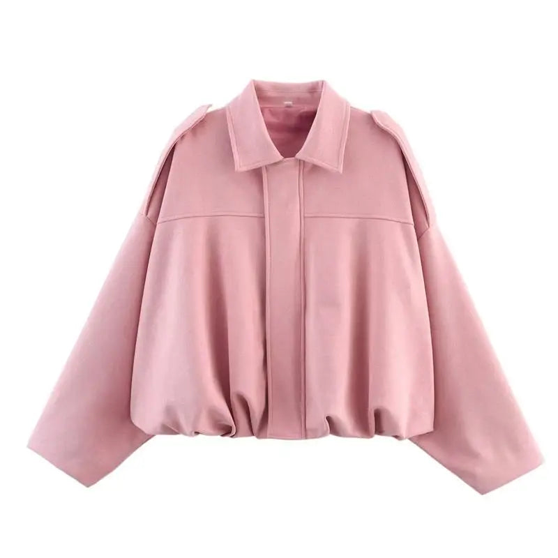 Weichlux™ – Oversize Wildlederjacke